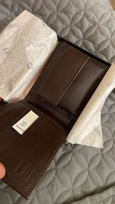 vintage fendi mens wallet|fendi zucca wallet.